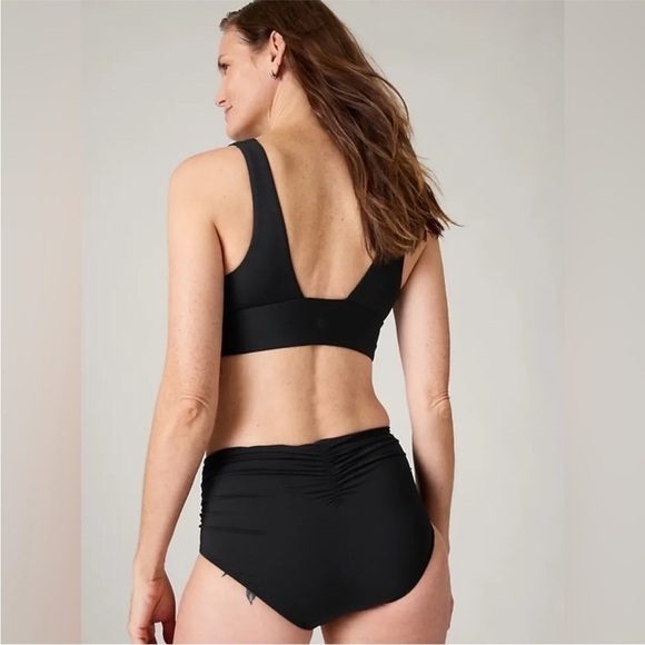 NWT! Athleta Black Horizon Bikini Top A-C - Size Small 💙 - Picture 4 of 8